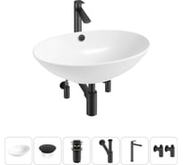 Набор Wellsee 6 в 1 Bliss накладная раковина 63x42 см 20217164R