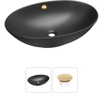 Набор Wellsee 2 в 1 Bliss накладная раковина 63x42 см 32820203R