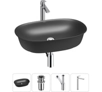 Набор Wellsee 4 в 1 Brillant iCon накладная раковина 60x40 см 20214665R