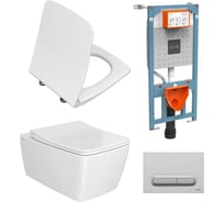 Комплект унитаз с инсталляцией VITRA Metropole L-Box 9820B003-7201