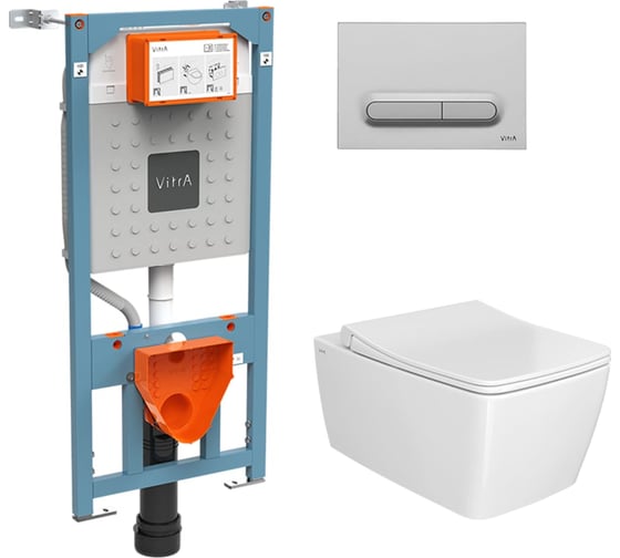 Комплект унитаз с инсталляцией VITRA Metropole L-Box 9820B003-7201