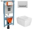 Комплект унитаз с инсталляцией VITRA Metropole L-Box 9820B003-7201 1