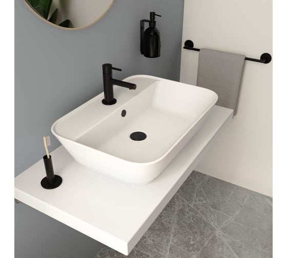 Прямоугольная раковина-чаша VITRA Geo 60 см 7426B003-0001