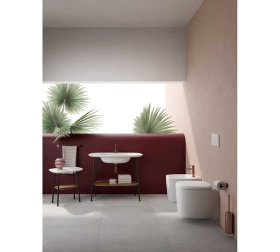 Подвесное биде VITRA Plural, цвет Матовый Белый 7831B401-0288