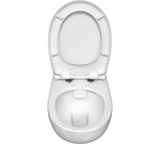Подвесной безободковый унитаз VITRA Conforma с сиденьем для людей с ограниченными возможностями 5810B003-6234