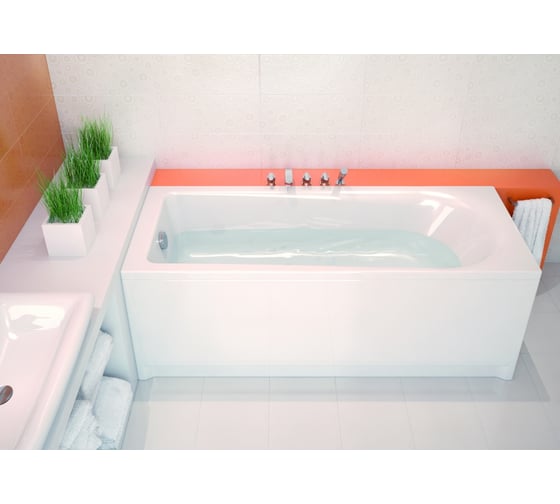 Прямоугольная ванна Cersanit FLAVIA 170x70 P-WP-FLAVIA*170NL
