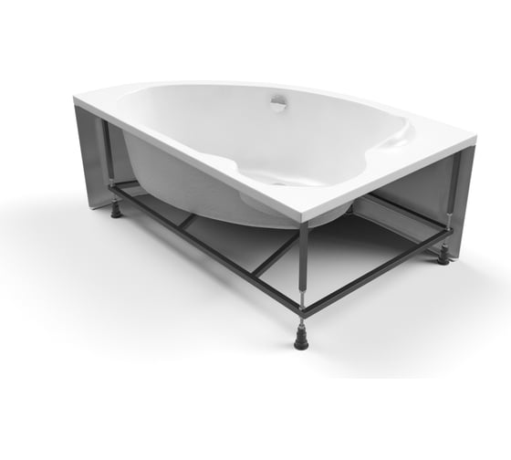 Асимметричная ванна Cersanit KALIOPE 170x110 правая 63343