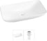 Набор Wellsee 2 в 1 Demure накладная раковина 70x38 см 20214602R 1