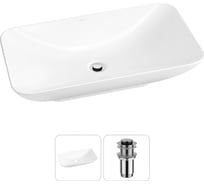 Набор Wellsee 2 в 1 Demure накладная раковина 70x38 см 20214599R