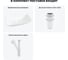 Набор Wellsee 3 в 1 Demure накладная раковина 70x38 см 20214606R 10