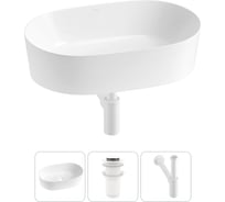 Набор Wellsee 3 в 1 Saint-Germain накладная раковина 56x37 см 20214994R