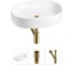 Набор Wellsee 3 в 1 Belle Spa 2.0 накладная раковина 55x45 см 20212555R 1