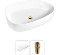 Набор Wellsee 2 в 1 Belle Spa 3.0 накладная раковина 55x40 см 20212719R