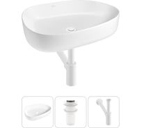 Набор Wellsee 3 в 1 Belle Spa 3.0 накладная раковина 55x40 см 20212724R