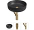 Набор Wellsee 3 в 1 Belle Spa 3.0 накладная раковина 44x44 см 20212654R 1