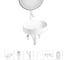 Набор Wellsee 6 в 1 Belle Spa 2.0 накладная раковина 45x42 см 20218422R 1