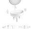 Набор Wellsee 7 в 1 Belle Spa 2.0 накладная раковина 50x38 см 20218454R 1