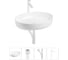 Набор Wellsee 4 в 1 Belle Spa 3.0 накладная раковина 55x41 см 20212672R 1