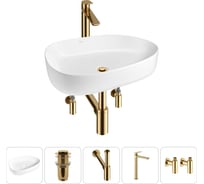 Набор Wellsee 5 в 1 Belle Spa 3.0 накладная раковина 55x40 см 20212731R