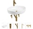 Набор Wellsee 5 в 1 Belle Spa 3.0 накладная раковина 55x41 см 20212675R 1