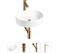 Набор Wellsee 4 в 1 Belle Spa 2.0 накладная раковина 45x42 см 20212531R