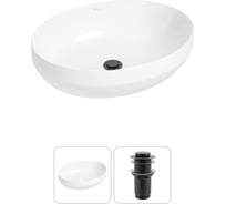 Набор Wellsee 2 в 1 Air Gap R накладная раковина 50x36 см 20212390R