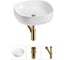 Набор Wellsee 3 в 1 Belle Spa 3.0 накладная раковина 45x45 см 20212695R 1