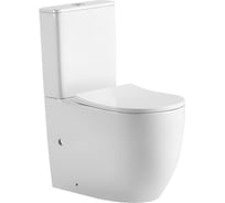 Унитаз-компакт IBERICA BLANCA BILBAO MAXI белый IB.BLM.124.1B1