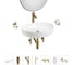 Набор Wellsee 7 в 1 Belle Spa 3.0 накладная раковина 55x41 см 20218495R 1