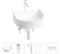 Набор Wellsee 5 в 1 Festive Fox накладная/подвесная раковина 45x40 см 20213417R