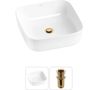 Набор Wellsee 2 в 1 Preen накладная раковина 39x39 см 20214177R