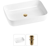 Набор Wellsee 2 в 1 Preen накладная раковина 60x42 см 20214249R