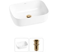 Набор Wellsee 2 в 1 Preen накладная раковина 40x30 см 20214205R