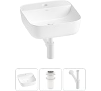 Набор Wellsee 3 в 1 Preen накладная раковина 40x40 см 20214294R