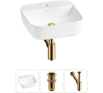 Набор Wellsee 3 в 1 Preen накладная раковина 40x40 см 20214293R