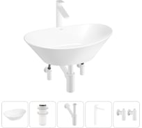 Набор Wellsee 5 в 1 Dulcet Tones накладная раковина 36x25 см 20212216R