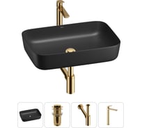 Набор Wellsee 4 в 1 Preen накладная раковина 60x42 см 20214283R