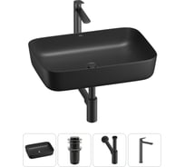 Набор Wellsee 4 в 1 Preen накладная раковина 60x42 см 20214282R