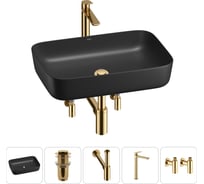 Набор Wellsee 5 в 1 Preen накладная раковина 50x40 см 20214274R