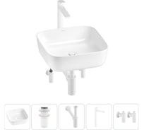 Набор Wellsee 5 в 1 Preen накладная раковина 39x39 см 20214190R