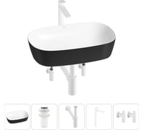 Набор Wellsee 5 в 1 Ground Breaking накладная раковина 50x39 см 20212376R