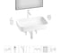 Набор Wellsee 7 в 1 Preen накладная раковина 60x42 см 20218312R 1
