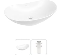 , Акционный набор 2 в 1 Carefree Dove накладная раковина 60x36 см (состоит из 33290 Wellsee 20212284R