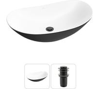 , Акционный набор 2 в 1 Carefree Dove накладная раковина 60x36 см (состоит из 33290 Wellsee 20212322R