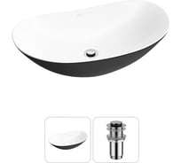 , Акционный набор 2 в 1 Carefree Dove накладная раковина 60x36 см (состоит из 33290 Wellsee 20212321R