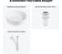Акционный набор Wellsee 3 в Coax накладная раковина 40x40 см 20213902R 10