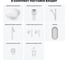 Акционный набор Wellsee 7 в Coax накладная раковина 30x30 см 20218206R 13
