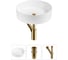 Акционный набор Wellsee 3 в Coax накладная раковина 30x30 см 20213869R 1