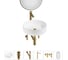 Акционный набор Wellsee 6 в Coax накладная раковина 30x30 см 20218193R 1