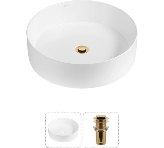 Акционный набор Wellsee 2 в Coax накладная раковина 30x30 см 20213865R 1